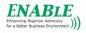 Enhancing Nigerian Advocacy for a Better Business Environment (ENABLE) logo